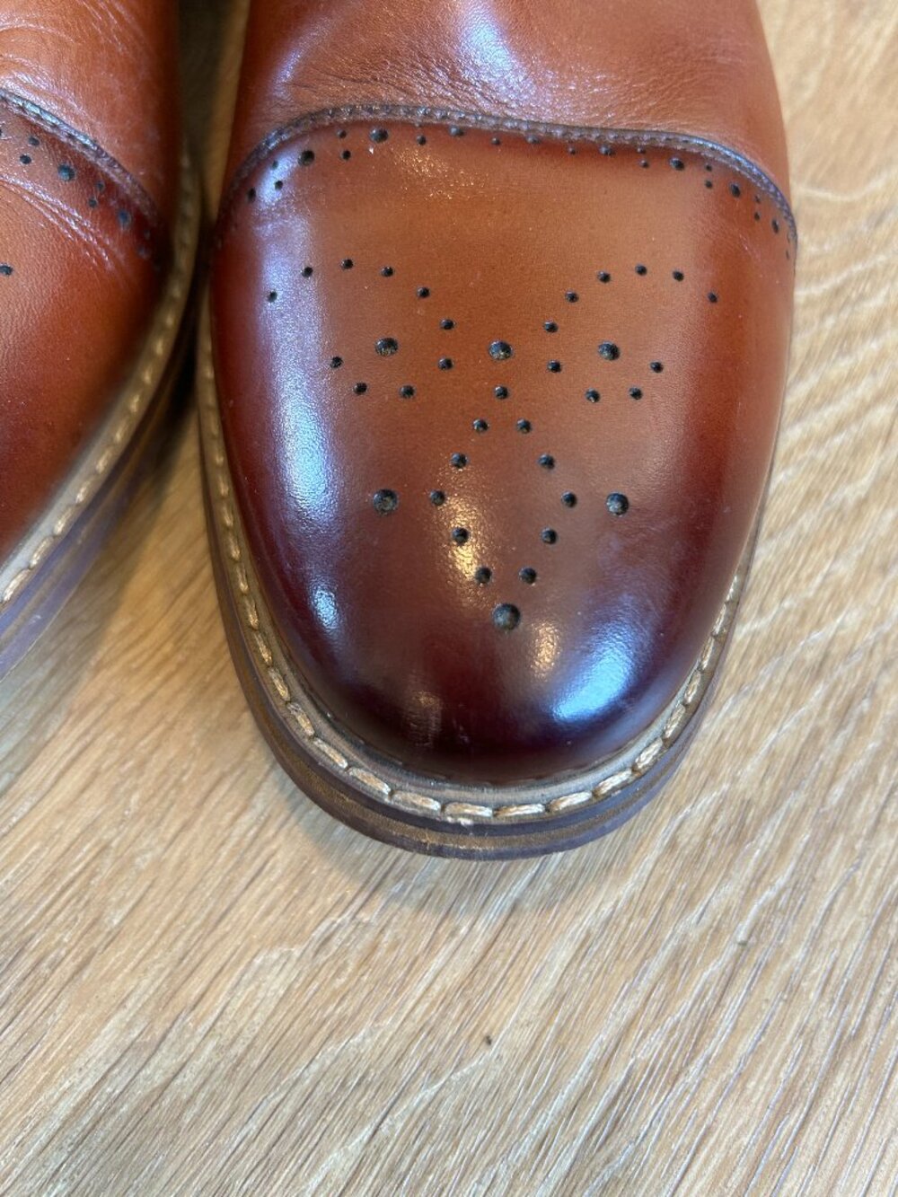 STACY ADAMS S 10.5M The Alomar Chelsea boots in Cognac M - Picture 4 of 11